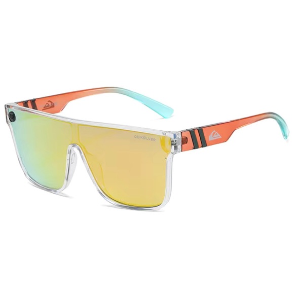 Quiksilver Fashion Sunglass for Men or Women Outdoor Large Beach Colorful Uv400 - Picture 5 of 12
